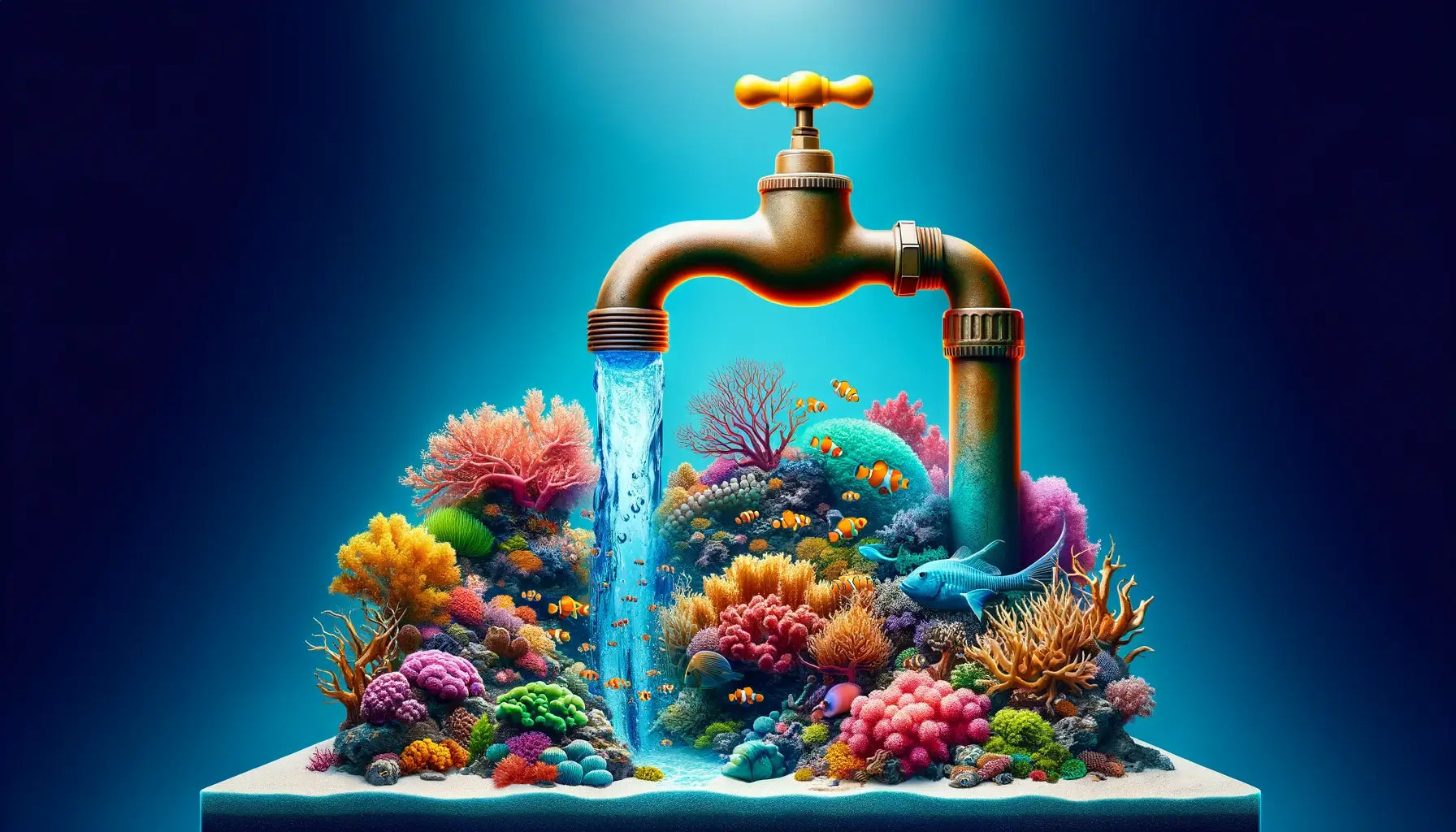 Can I Use Tap Water to Start My Saltwater Tank?