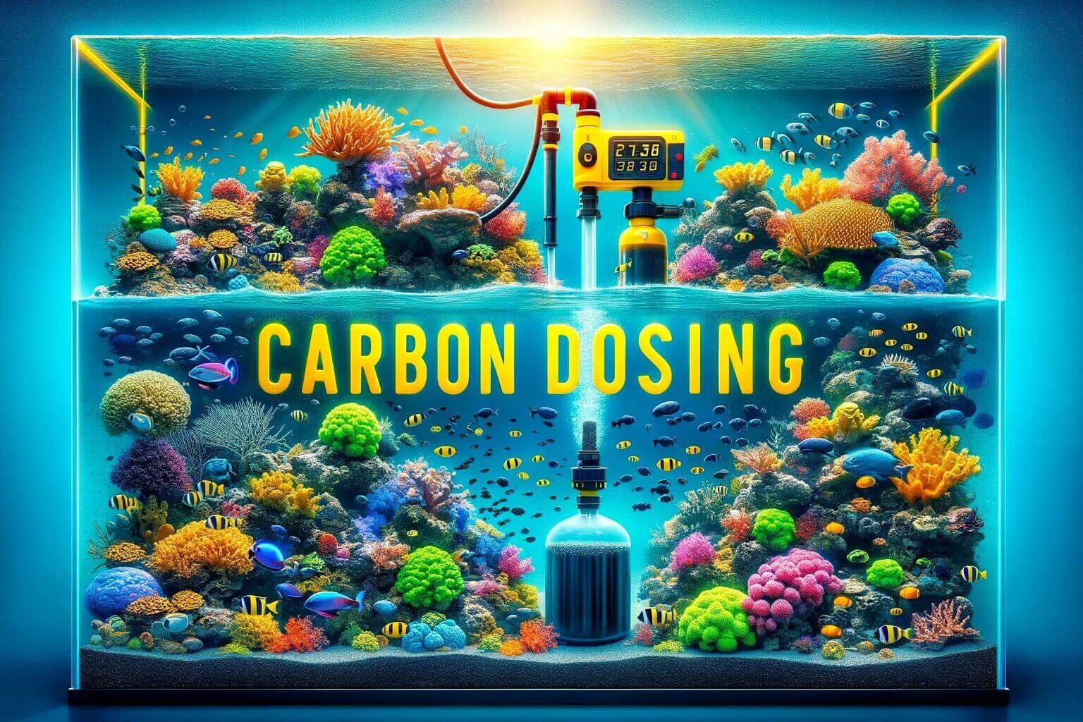 What is carbon dosing in reef tank