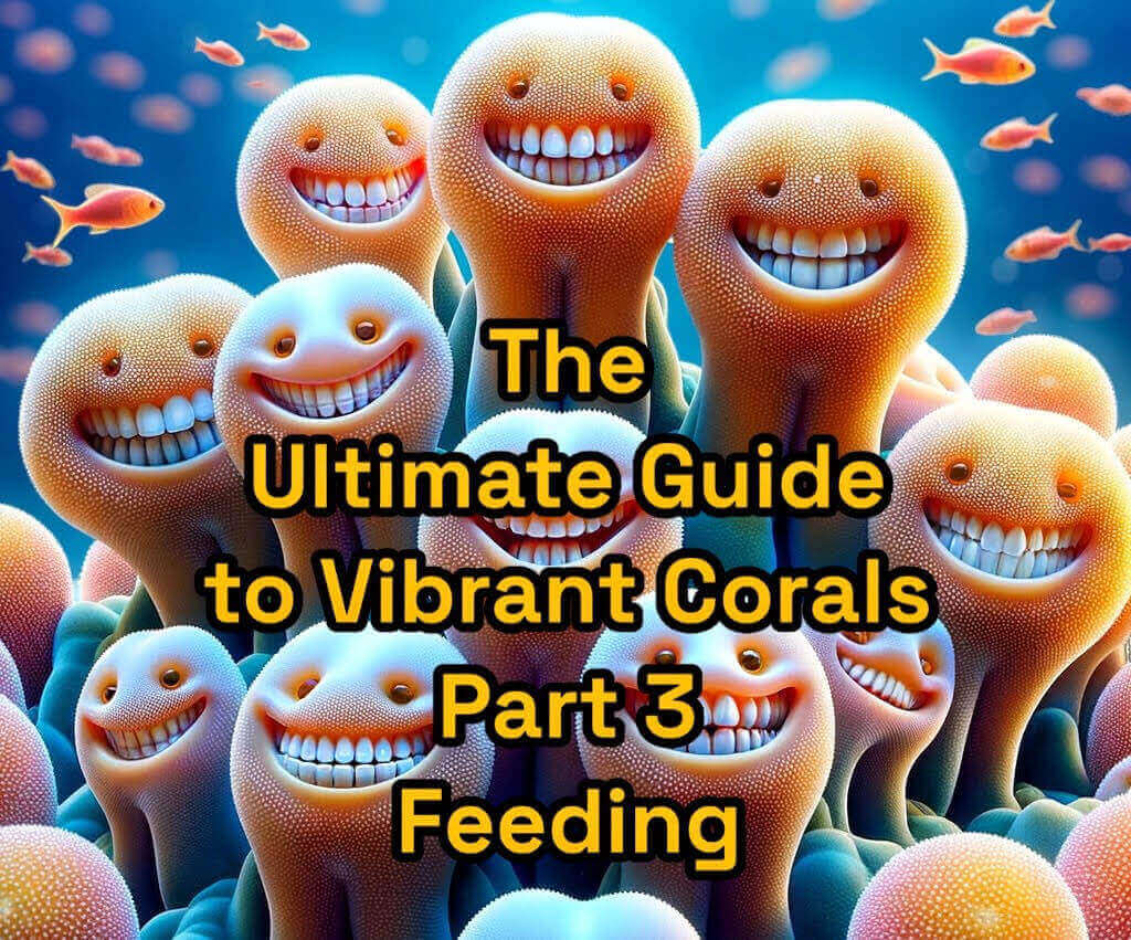 The Ultimate Guide to Vibrant Corals - Part 3 - Feeding Finesse: Nourishing Your Coral Beauties