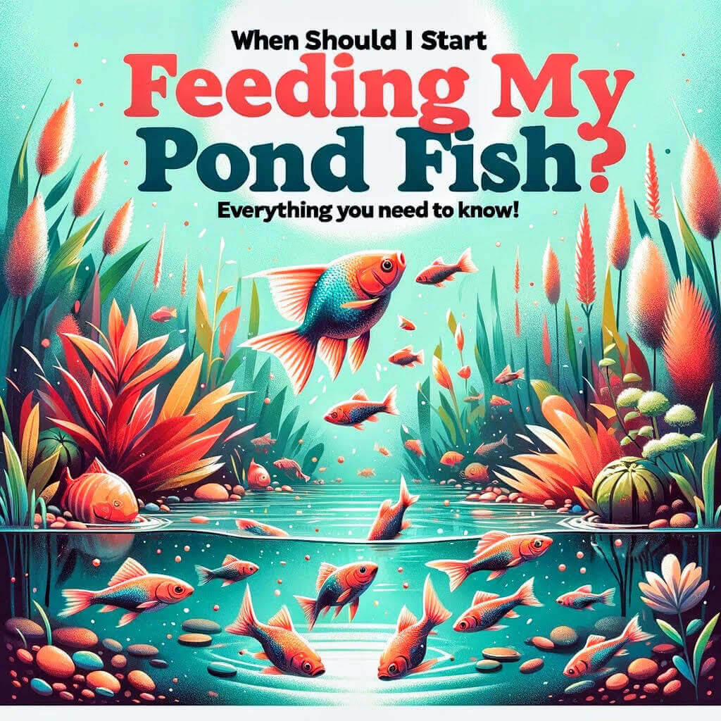 When Should I Start Feeding My Pond Fish? Everything you need to know! blog