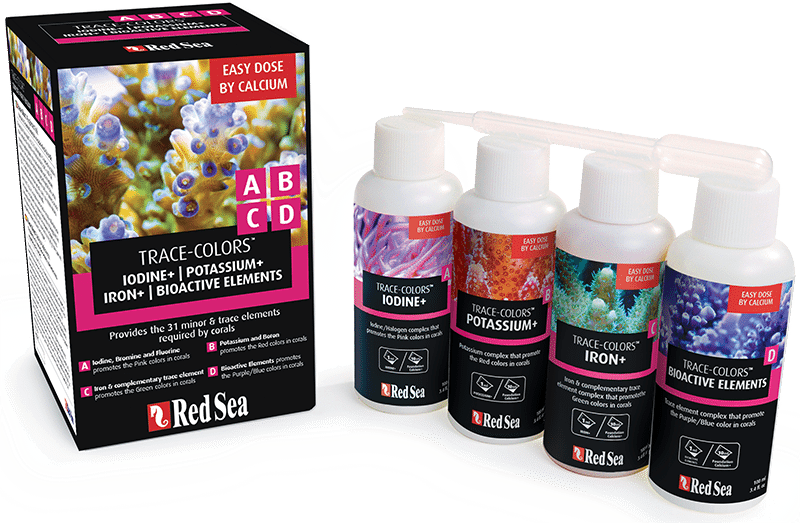 Red sea coral trace colours 4 pack 