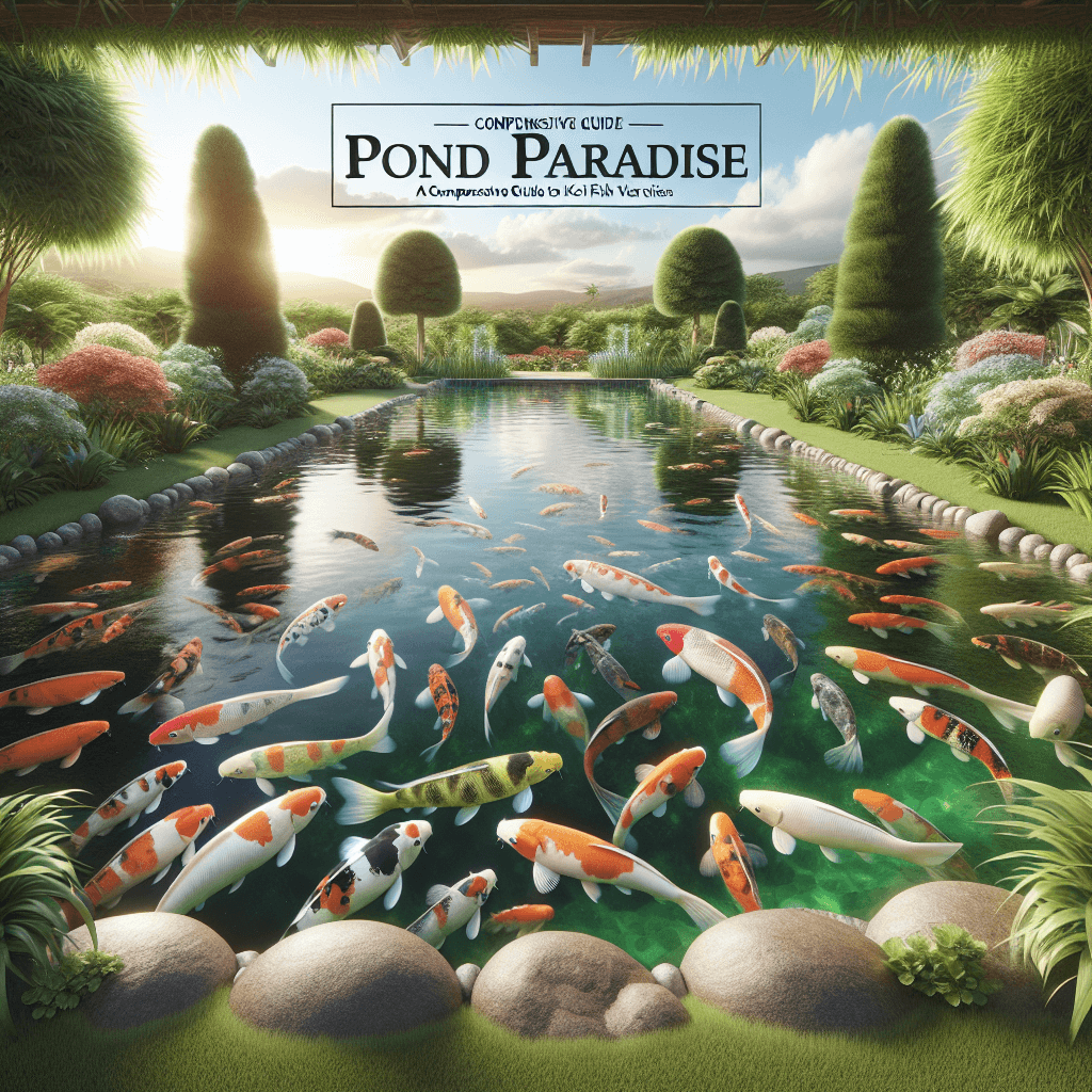 The-title-of-the-blog-is-Pond-Paradise-A-Comprehensive-Guide-to-Koi-Fish-Varieties. Aquarium Keeping