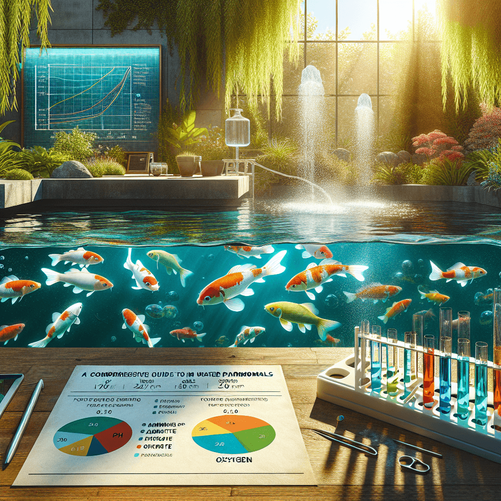 The-title-of-the-blog-is-A-Comprehensive-Guide-to-Koi-Pond-Water-Parameters Aquarium Keeping